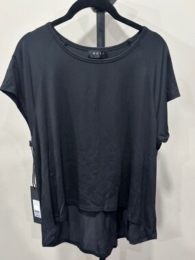 NOLI Modern Tee | Size S | Color: Black | NWT